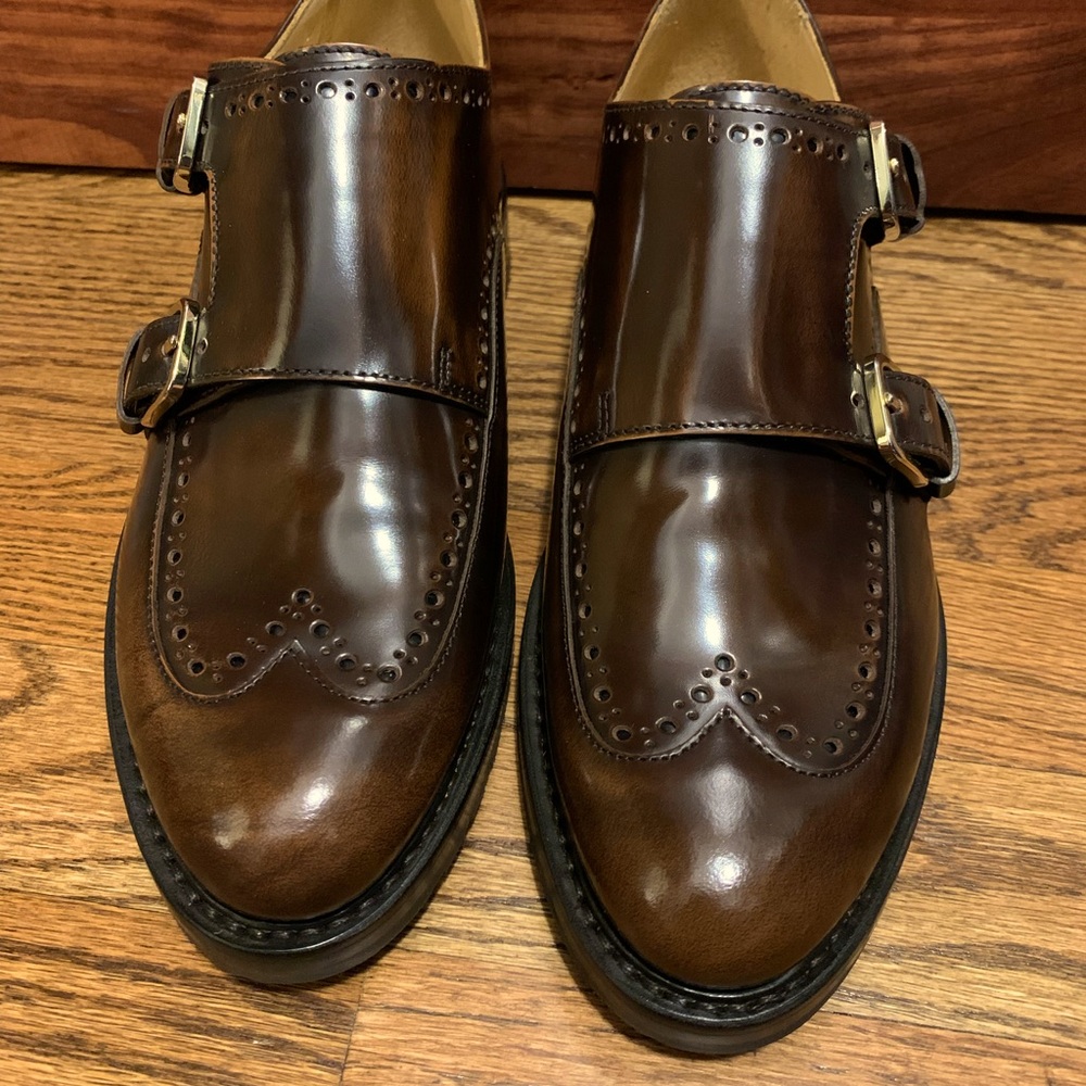 The Office of Angela Scott Mr. York in Mahogany, Size 37 (US 7)